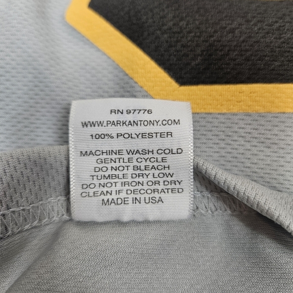 Vintage Park Antony MLB Pittsburgh Pirates Roberto Clemente Jersey Size XL - Picture 7 of 10